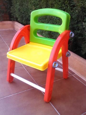 caseta plastico niños